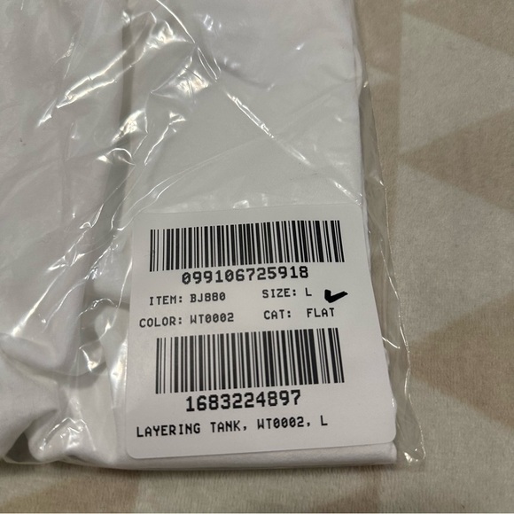 J crew reversible tank top white vneck layering - Picture 4 of 5